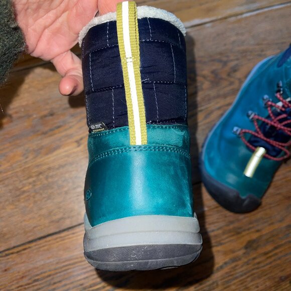 KEEN  Kanibou Wp leather ankle boot/fleece lined/New without box/tags/ 2 - Picture 2 of 8